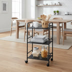 3-Tier Rolling Utility Cart