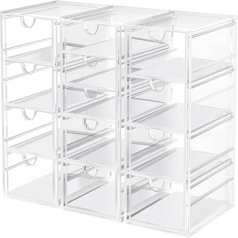 Desk Organizers And Accessories With 13 Drawers - 12.4D x 9.84W x 7H