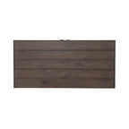 Meuble d'appoint 2 portes avec tiroir – Blanc et Tabac, Simple