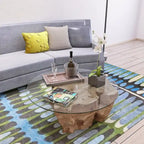 36 Inch Round Tempered Glass Table Top Clear Glass 1/4 Inch Thick Flat Polished Edge