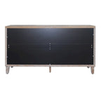 Bahut buffet 4 portes – Bois naturel lavé, simple