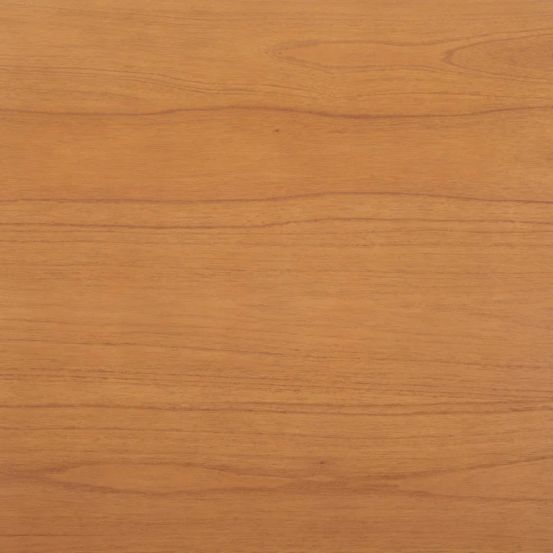 Table de salle à manger rectangulaire en bois d'acajou noir / blanc / naturel – Jusqu'à 8 personnes